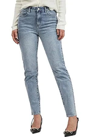 VILA Damen Vimommie Dl Hw Mom LBD - Noos Jeans, , 36W / 32L EU