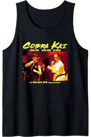 Cobra Kai Die Saga setzt Poster fort Tank Top