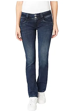 Pepe Jeans Damen Gen Straight Jeans, 000denim (Vw0), 24W / 30L