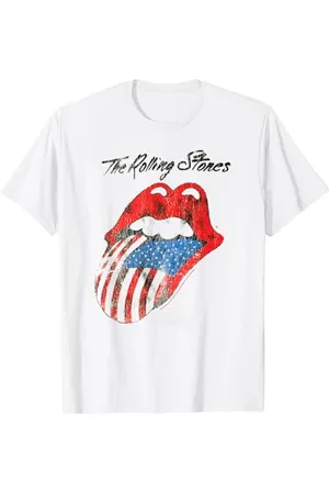 The Rolling Stones Die Rolling Stones Amerikanische Zunge Rockmusik T-Shirt