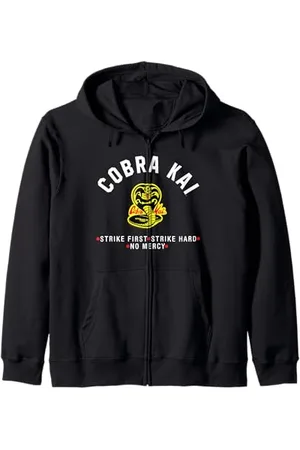 Cobra Kai Modernes Cobra-Logo Kapuzenjacke