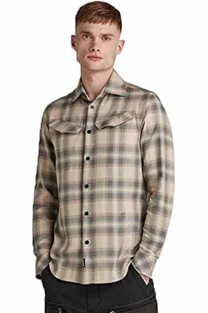 G-Star RAW Herren Slant Pocket Slim Hemd, , S