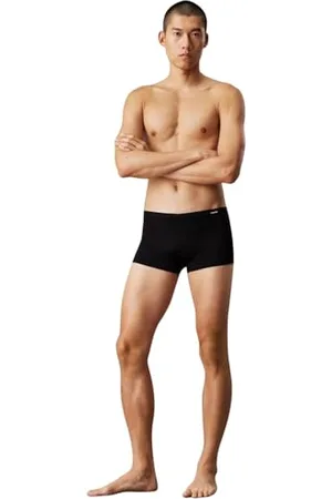 Calvin Klein Herren Badehose Trunk Eng, Schwarz (Pvh Black), XL