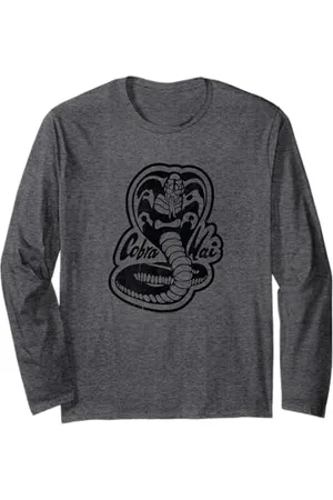 Cobra Kai Schwarze Kobra Langarmshirt