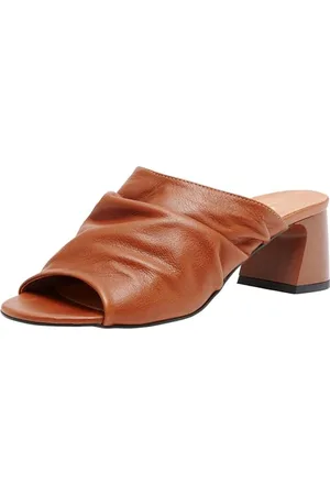 Dreimaster Vintage Damen Leder Sandalette, , 38 EU