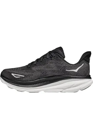 Hoka One One ONE ONE 1132210-BWHT M Clifton 9 Wide Sneaker Male Black/White EU 43 1/3