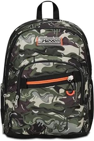 7 for all Mankind Schulrucksack Adavanced Detach, , Lightventure, Doppelfach mit Abnehmbarer Tasche, Rucksack, PC-Tasche, Trinkflaschenhalter, mittlere und obere Rucksack, Kinder Jungen, , Taglia Unica