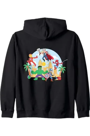 Marvel Super Heroes Avengers & Spider-Man Summer Beach Kapuzenjacke