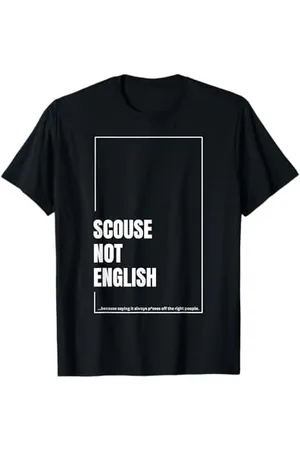 Camp David Scouse nicht Englisch weil es immer die richtigen Leute nervt T-Shirt
