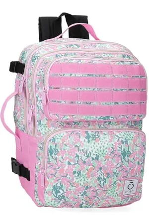 Enso Fleur Laptop-Rucksack, 39,6 cm, Mehrfarbig, 28 x 40 x 20 cm, Polyester von Joumma Bags, , Talla única, Rucksack