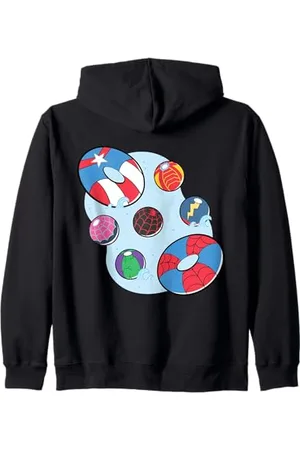 Marvel Super Heroes Avengers & Spidey Summer Beach Vacation Kapuzenjacke
