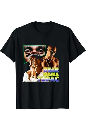 Tupac Shakur Offizielle Tupac Dear Mama Fotos T-Shirt