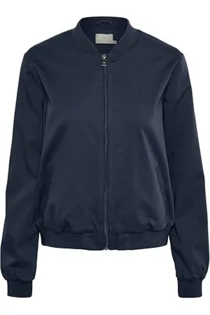 Kaffe Damen Bomber Jacke Damenjacke, lässig, Langer Ärmel, Relaxed Fit, Kalea Bomberjacke, , 34