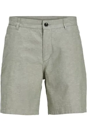 JACK & JONES JPSTACE JJSUMMER Linen Blend Short SN Chinoshorts 12248627, ,XS