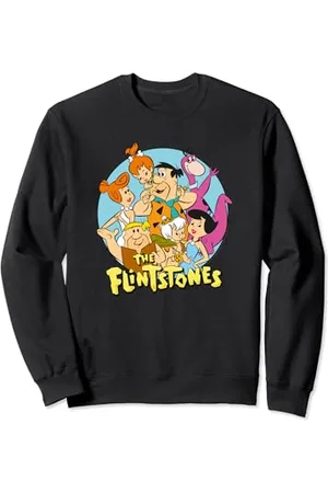 the flintstones Group Circle Sweatshirt
