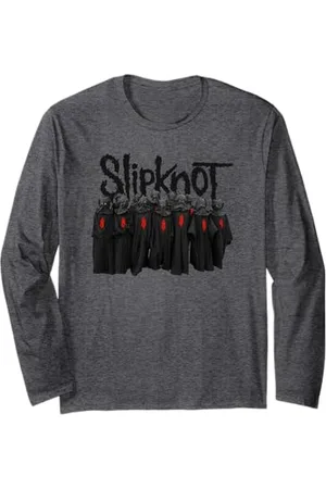 Slipknot Chor Symbol Musikband Zurück Langarmshirt