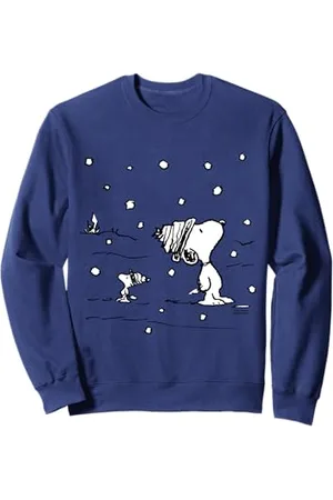 Peanuts Snoopy Woodstock Snow is falling Sweatshirt