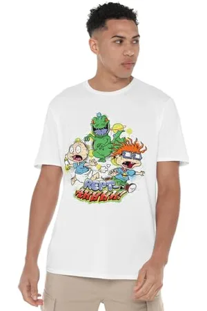 Rugrats Unisex Tommy and Chucky Rept-Ahhhhh T-Shirt, , 3XL