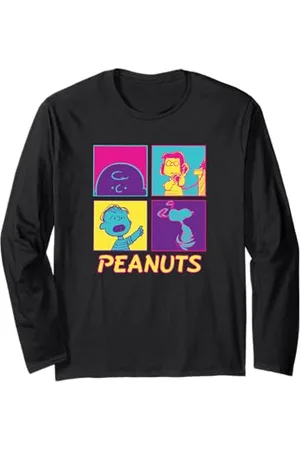 Peanuts Pop-Gitter Langarmshirt
