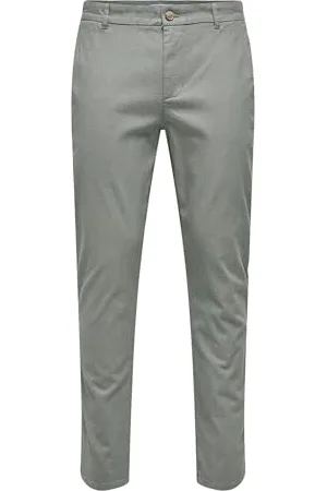Only & Sons Herren ONSMARK PETE Slim Dobby 0058 Pant NOOS Chinohose, , 30 W/30 L