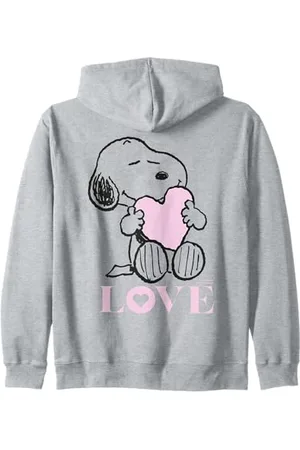 Peanuts Snoopy Mein Herz ist rosa Kapuzenjacke