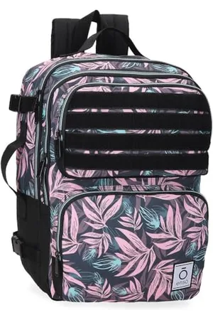 Enso Fleur Laptop-Rucksack, 39,6 cm, Mehrfarbig, 28 x 40 x 20 cm, Polyester von Joumma Bags, , Talla única, Rucksack
