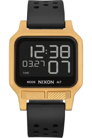 Nixon Unisex Digital Japanisches Automatikwerk Uhr mit Silikon Armband A1320-513-00