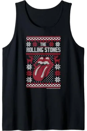 The Rolling Stones Rockmusik Hässliche Weihnachten Tank Top