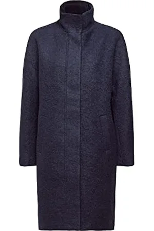 ESPRIT Damen Jacke 082ee1g340, Navy, M