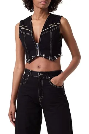 Pinko Damen Dracula Bull Gebunden Weste, , XXS