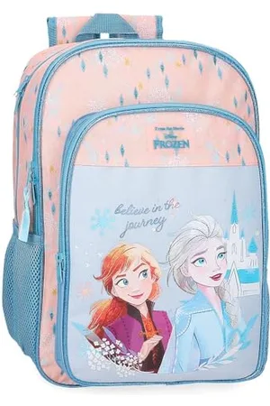 Disney Joumma Bags, Frozen Believe in The Journey, Kinderrucksack, Schulrucksack, aus Polyester, breite und verstellbare Träger, mehrere Taschen und Fächer., , Anpassbarer Rucksack