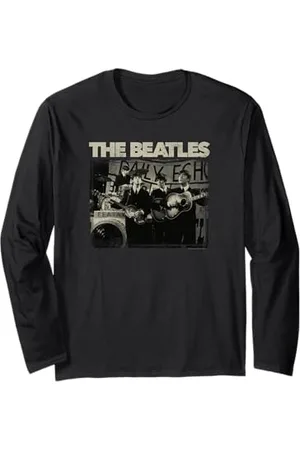 The Beatles Monochrom Langarmshirt