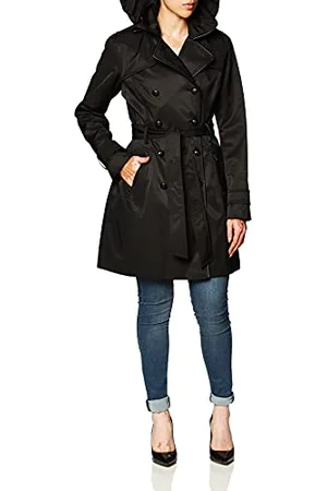Guess Damen Zweireihiger Trenchcoat, , M