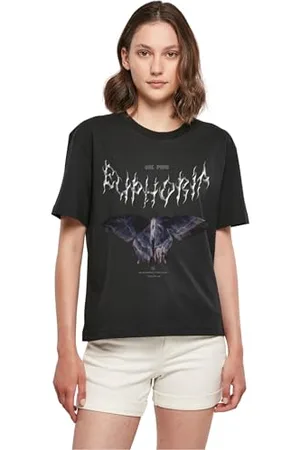miss tee Damen Euphoria Tee L Black