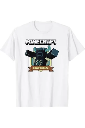 Minecraft Sculk Shriekers Hostile Mob Warden Badge T-Shirt