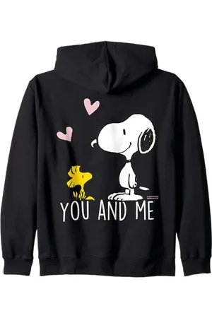 Peanuts Snoopy Woodstock Du und ich Kapuzenjacke
