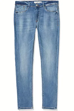 Ichi Damen Erin IZARO Light Blue Bleached Jeans, , 34