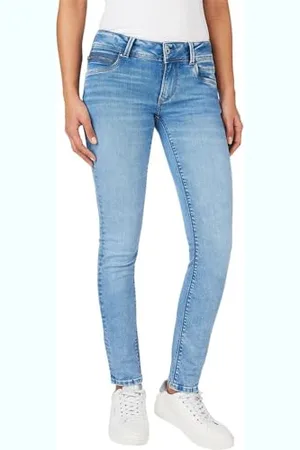 Pepe Jeans Low-Rise Slim FIT Jeans - New Brooke, , 26W / 32L