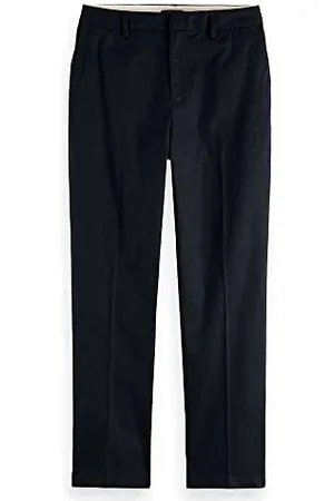 Scotch&Soda Damen Abott - Mid Rise taps toelopende chino in biologisch katoen Hose, 0002, 25W / 30L EU
