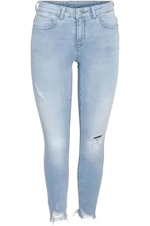 Noisy May Damen NMKIMMY NW Destroy ANK SKNY AZ370LB NOOS Skinny-fit-Jeans, , 28 W/32 L