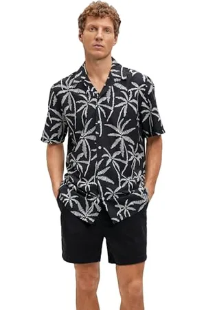 Mavi Herren Printed Shirt Hemd, , XL EU