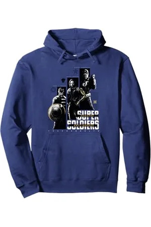 Marvel Thunderbolts Super Soldiers Panels Showcase Pullover Hoodie