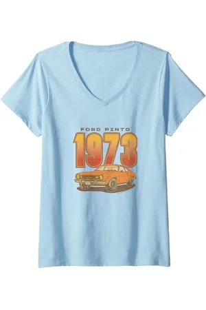 Tom Ford Damen - 1973 Pinto T-Shirt mit V-Ausschnitt