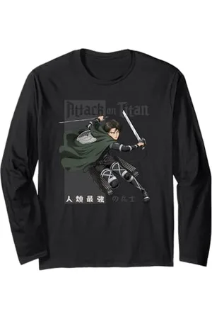 Attack on Titan Season 4 Der Stärkste Soldat der Menschheit Langarmshirt