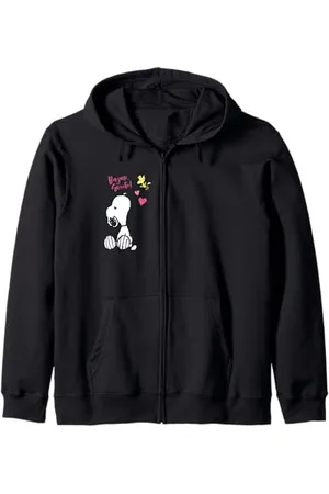 Peanuts Snoopy Woodstock Bonjour Sweetie Kapuzenjacke