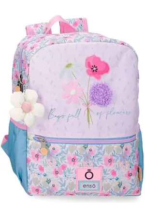 Enso Full of Flowers Rucksack für Spaziergänge, , 27 x 33 x 11 cm, Polyester, , Talla única, Wanderrucksack