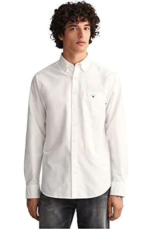 GANT Herren The Oxford Shirt Reg Bd Freizeithemd, (White 110), XX-Large (Herstellergröße: XXL)