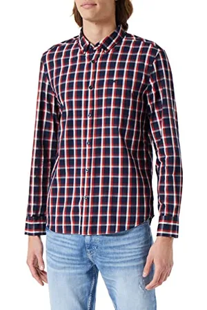 Mustang Herren Casper CH Hemd, , XXL