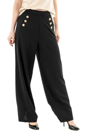 ONLY ONLSANIA HIGH Waist Button Pant JRS
