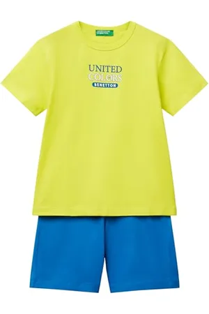 Benetton Kinder und Jugendliche Comp(t-Shirt+Short) 3096gk00q Baby-& Kleinkind-Ausstattung, , 3 Jahre